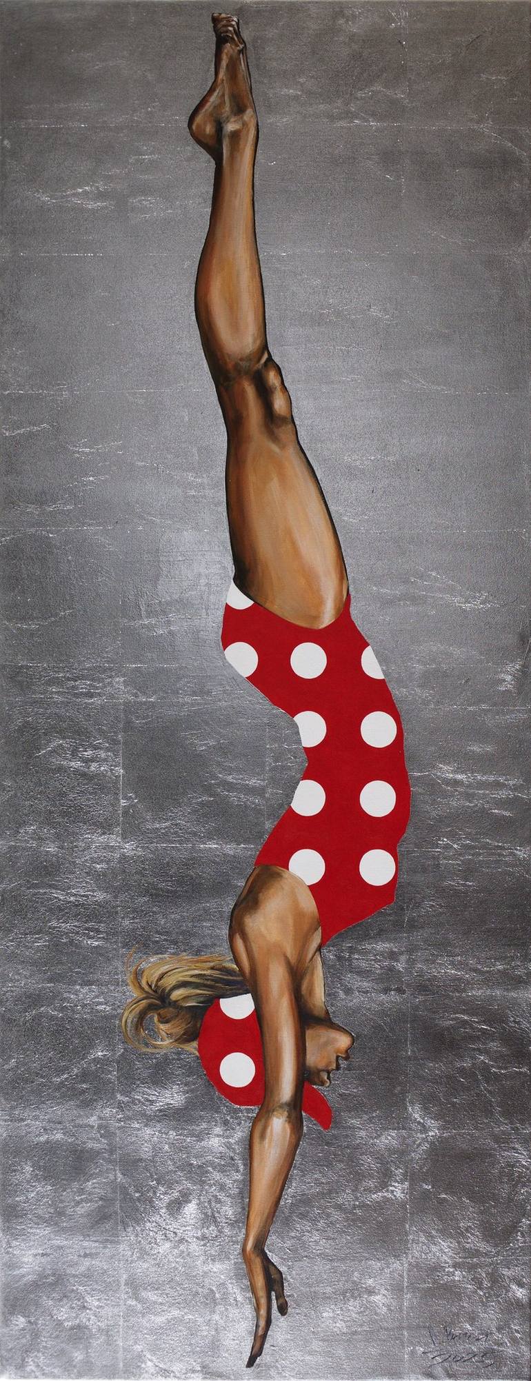 Original Figurative Body Paintings by Arno Bruse
