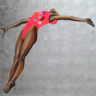Original Figurative Body Paintings by Arno Bruse