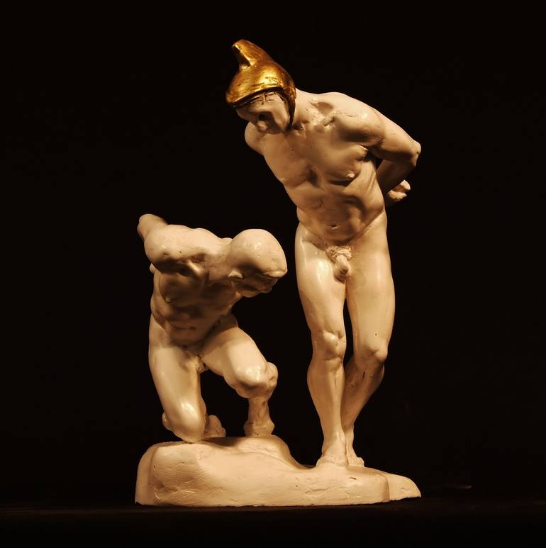 Print of Expressionism Nude Sculpture by Bertrand Catteuw