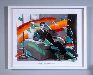 Original Surrealism People Collage by Edwin Gendron