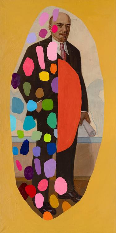 Original Portraiture Abstract Paintings by Oleksandr Balbyshev