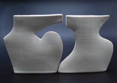 Original Figurative Abstract Sculpture by Kate Nelson
