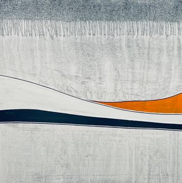 Original Abstract Mixed Media by Mathew Chamakkala