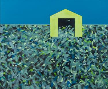 Print of Abstract Architecture Paintings by Katrin Roth