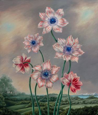 Print of Classicism Landscape Paintings by Oksana Reznik