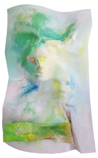Original Abstract Expressionism Fantasy Painting by Florin Coman