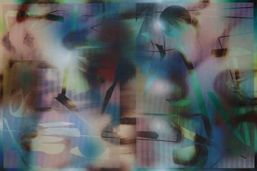 Original Op Art Abstract Paintings by Melisa Taylor