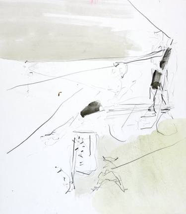 Original Figurative Beach Drawings by Christian Kabuß