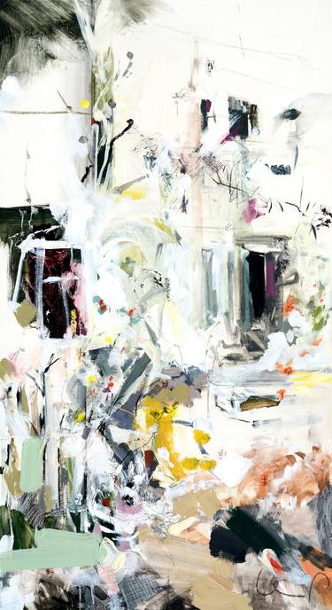 Original Abstract Garden Paintings by Christian Kabuß