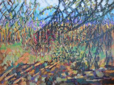 Original Abstract Expressionism Nature Painting by Tamara ŠPitaler ŠKorić