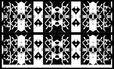 Original Abstract Cartoon Printmaking by Edward Supranowicz