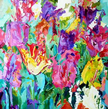 Original Abstract Still Life Paintings by Jennifer Gabbay