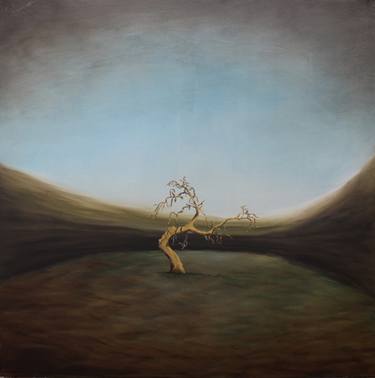 Print of Figurative Tree Paintings by Gyula Szabo