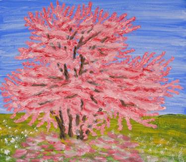 Original Fine Art Tree Paintings by Irina Afonskaya