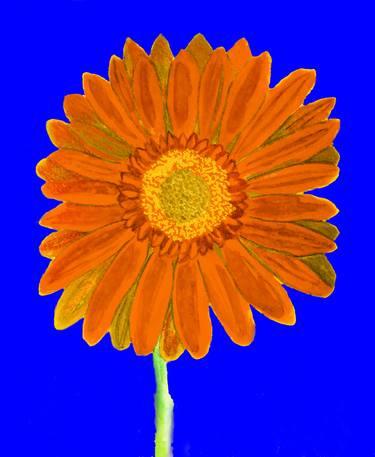 Original Fine Art Floral Printmaking by Irina Afonskaya