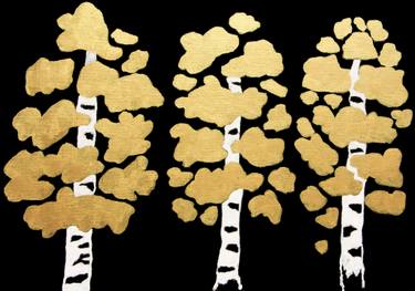Original Figurative Tree Paintings by Irina Afonskaya