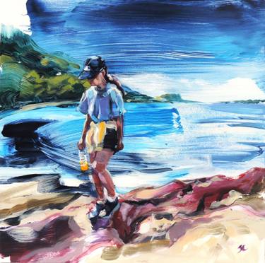 Original Expressionism People Paintings by Sheila Chapman