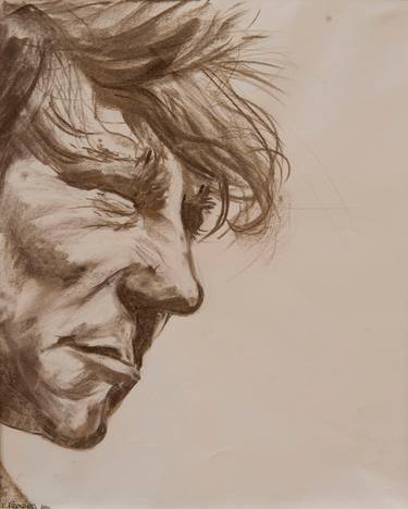 Original Realism People Drawing by Elizabeth Bernard