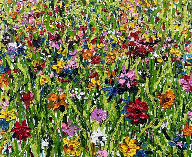 Original Abstract Expressionism Landscape Paintings by Gyobeom An