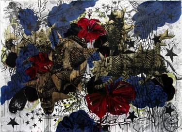 Original Fine Art Garden Paintings by Gyobeom An