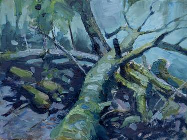 Original Impressionism Tree Paintings by Goran Žigolić
