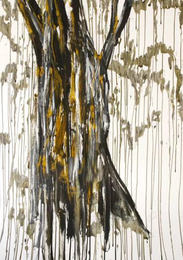Print of Expressionism Tree Paintings by Kah Wah Tan