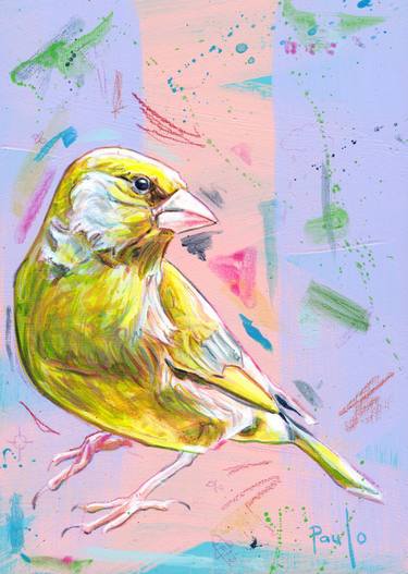 Original Contemporary Animal Painting by Paul Ward