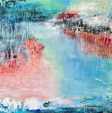 Original Abstract Expressionism Nature Painting by Isabelle Schenckbecher-Quint