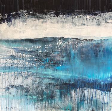 Original Abstract Expressionism Abstract Paintings by Isabelle Schenckbecher-Quint