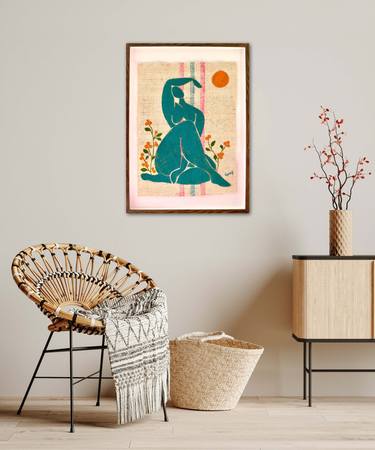 Original Contemporary Body Mixed Media by Gisella Stapleton