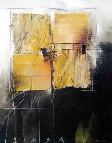 Original Conceptual Abstract Mixed Media by Michael Howells