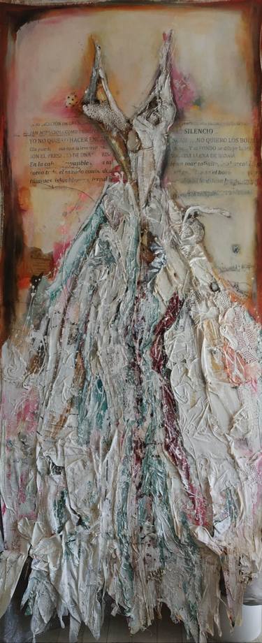 Original Contemporary Women Mixed Media by Kiki Lawrie