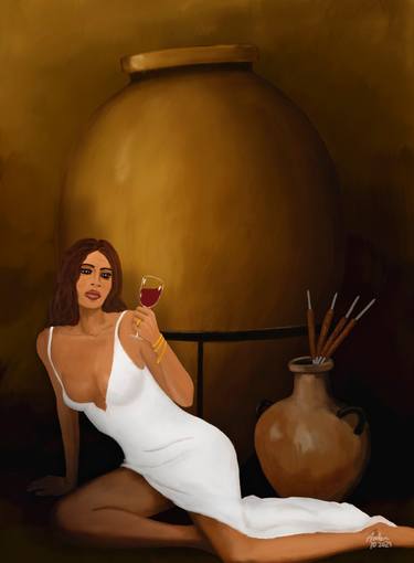 Original Figurative Food & Drink Digital by Andronik Abovyants