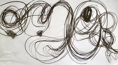 Original Abstract Expressionism Aerial Drawings by Chuck Hipsher