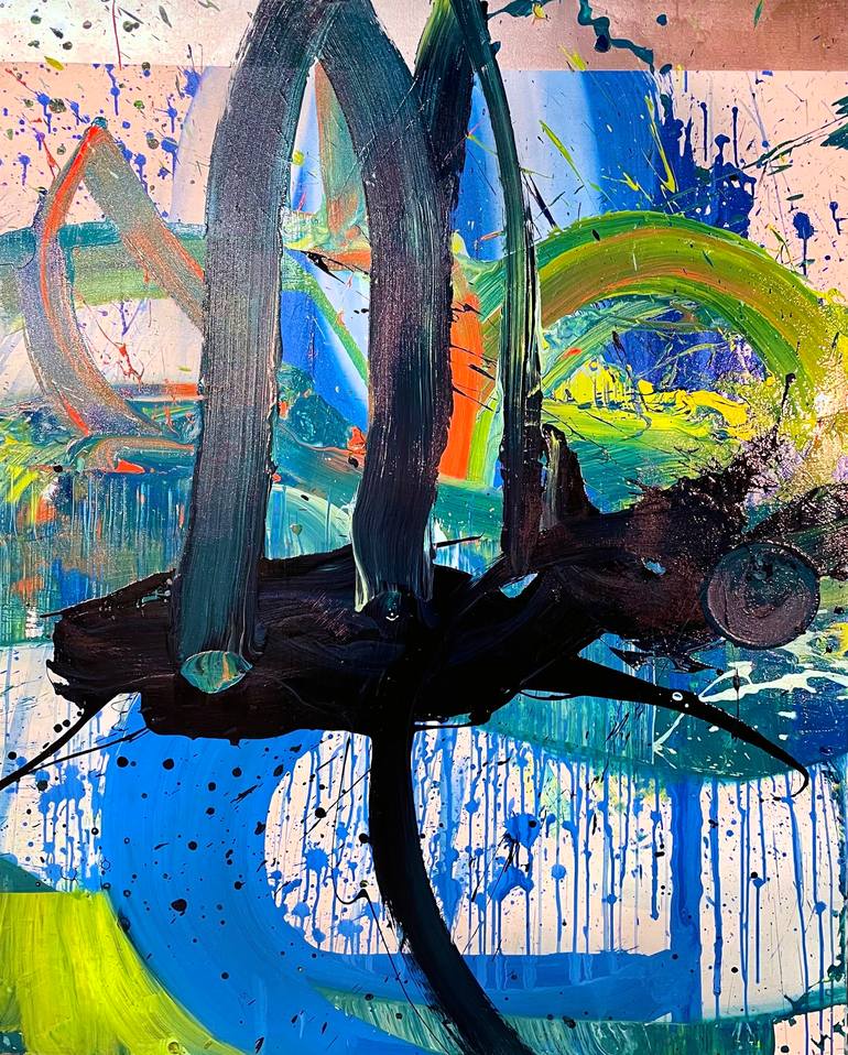 Print of Abstract Expressionism Abstract Paintings by Chuck Hipsher