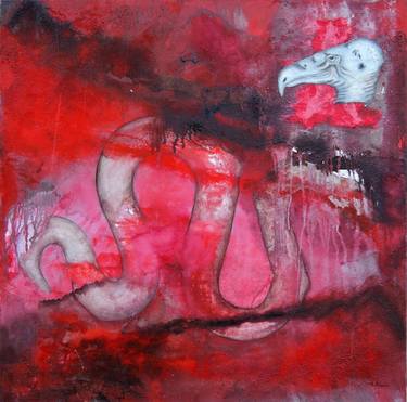 Original Contemporary Animal Painting by Sabine Reyer