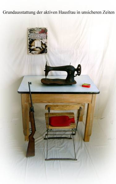 Original Conceptual Political Installation by Sabine Reyer