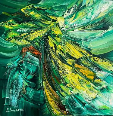 Original Contemporary Abstract Painting by Sergei Inkatov