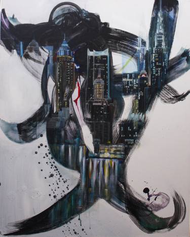 Original Abstract Paintings by Agnes Bae