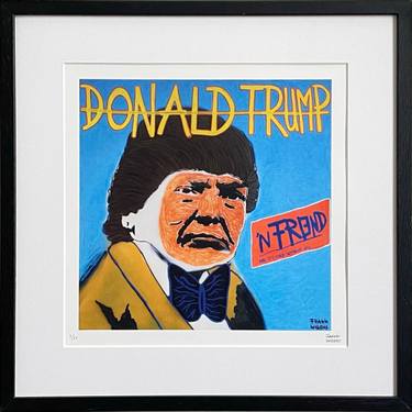 Original Street Art Political Printmaking by Frank Willems