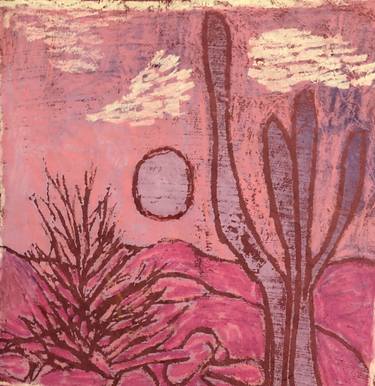 Original Abstract Expressionism Abstract Printmaking by Kathy Flament