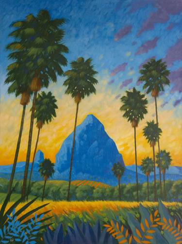 Original Expressionism Landscape Painting by Stephen Graham