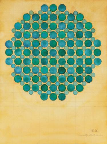 Original Abstract Patterns Paintings by Courtney Miller Bellairs