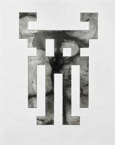 Original Surrealism Humor Printmaking by Jaco Putker