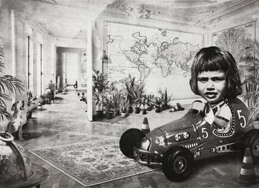 Original Surrealism Automobile Printmaking by Jaco Putker
