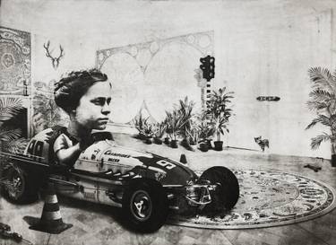 Original Surrealism Humor Printmaking by Jaco Putker