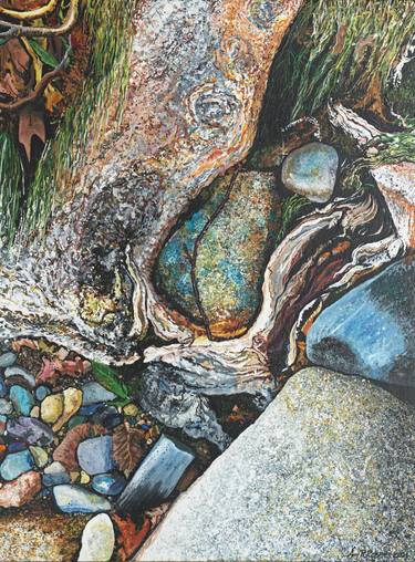Original Illustration Tree Paintings by Amy Roberts