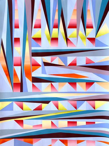 Original Conceptual Abstract Paintings by Elyce Abrams