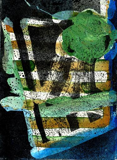 Original Abstract Architecture Paintings by Anne Fox