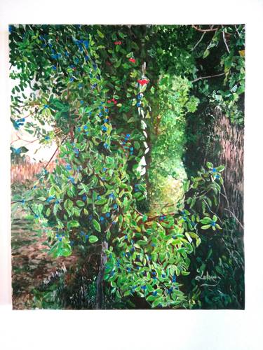 Original Impressionism Tree Paintings by Isabelle Lucas